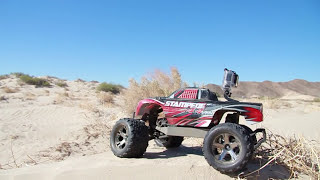 Traxxas Desert Stampede 4X4 VXL  A Day in the Desert [upl. by Rudolfo]