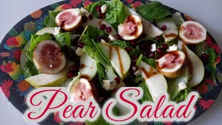 Pear Salad RecipeRjoyce Channel [upl. by Ahusoj350]