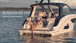 Sundancer 370 Outboard Tech Features  HowTo Tips  Sea Ray Boats [upl. by Otreblasiul]