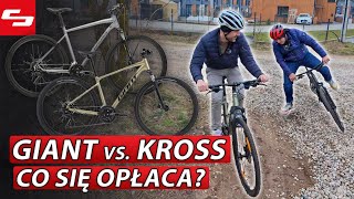 Czy warto dopłacić 500zł do marki premium Giant Roam 2 vs Kross Evado Evado 50 2024 [upl. by Hpesoj]