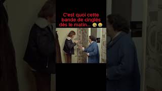 Les Charlots Français très heureux daller travailler 😂🤣 shorts humour france film comedie fyp [upl. by Aikit]