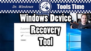 Windows Device Recovery Tool  Dr Windows Tools Time [upl. by Aicilanna392]