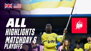 ALL HIGHLIGHTS MATCHDAY 6 👀⚽ Jupiler Pro League PlayOffs 2324 [upl. by Hodge374]