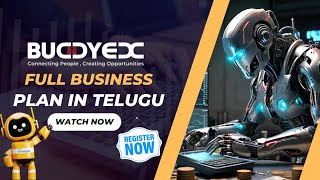 BuddyEx Full Business Plan in Telugu  AI Trading Platform  Intellexa AI Trading Robot  buddyex [upl. by Anilahs]