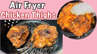 AIR FRYER CHICKEN THIGHS  CHICKEN THIGHS IN AIR FRYER  POWERXL VORTEX AIR FRYER [upl. by Manoff969]