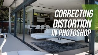 Correcting Perspective Distortion  Adobe Photoshop CS5 Tutorial [upl. by Htebazie]