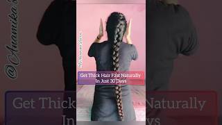 💯Get Thick Hair Fast Naturallyhair growth tips haircare hairgrowth hairfall asmr viral shorts [upl. by Legnaesoj]