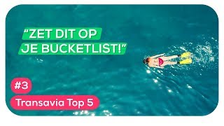 Life’s a beach De 5 mooiste stranden van Europa  Transavia Top 5 [upl. by Tneicniv]