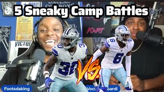 5 Underrated Cowboys Camp Battles W Voch Lombardi [upl. by Conni]