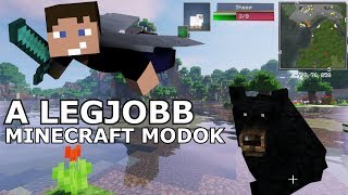 a 6 LEGJOBB Minecraft mod  PVP mod Állatok Több FPS [upl. by Eihpos521]