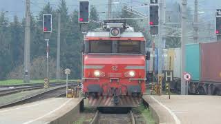 Zugverkehr im Grenzbahnhof SpielfeldStraß am 1342019 [upl. by Adnorahs435]