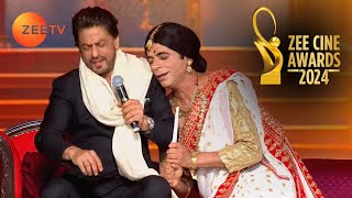 Shahrukh Khan And Sunil Grover Hilarious Skits  Zee Cine Awards 2024  Zee TV [upl. by Ojeibbob]