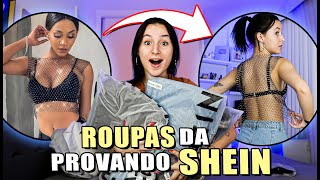 PROVANDO ROUPAS DA SHEIN [upl. by Avera]