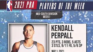 Kendall Perpall Pro Basketball Association Highlights [upl. by Lindon]