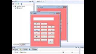 Calculadora en SharpDevelop [upl. by Ecenaj]