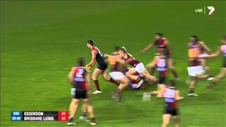 Round 8 AFL  Essendon v Brisbane Lions Highlights [upl. by Naginnarb]