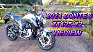 ★ 2023 ZONTES ZT125Z2 REVIEW ★ [upl. by Grounds689]