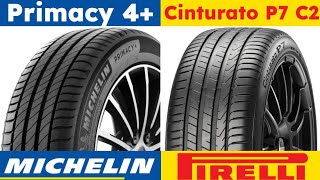 Michelin Primacy 4 vs Pirelli Cinturato P7 C2 [upl. by Aset]