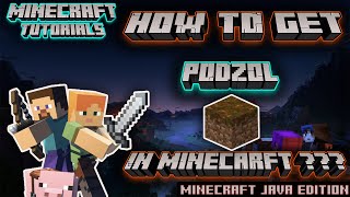 How to get Podzol in Minecraft [upl. by Dowdell]