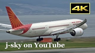 4K 2017 KIX  30 Minutes Plane Spotting at Kansai International Airport  5  関西国際空港 [upl. by Yerhcaz]