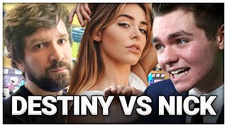 Nick Fuentes GOES OFF on Destiny amp his Ex Melina Dating MemeTix Does Destiny have the N WRD PASS [upl. by Akirdnuhs]