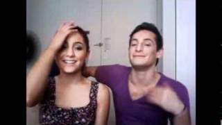 Ariana amp Frankie Grande Ustream 042111 part 1 [upl. by Arihas]