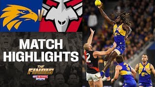 West Coast v Essendon Highlights  First Elimination Final  2019  AFL [upl. by Auop999]