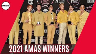 American Music Awards Winners  AMAs 2021 Full List [upl. by Diena]