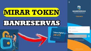 COMO SABER MI CODIGO DE TOKEN DIGITAL BANRESERVAS [upl. by Marie-Ann]