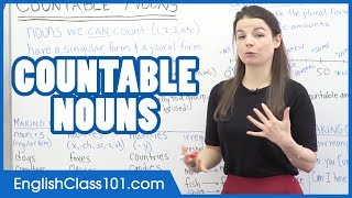 Countable Nouns  Learn English Grammar [upl. by Ultan28]