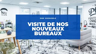 DBE Grenoble  Visite de nos nouveau bureau [upl. by Nwatna]