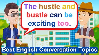 Best English Conversation Topics  CITY vs COUNTRYSIDE  English Speaking [upl. by Akiemat]