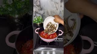 Jollof spaghettifood new cooking fypgoviral [upl. by Relyk]