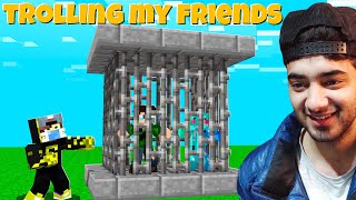 Trolling My Friends to Take Revenge in Minecraft [upl. by Noyr487]