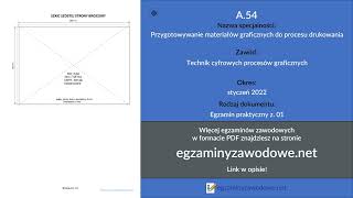 Egzamin zawodowy praktyczny z 01 A54 styczeń 2022 [upl. by Kovacs]