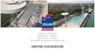 ZELLER France Piscines en inox  Lyon Piscine du Rhône bassin nord Réhabilitation  transformation [upl. by Aileda]