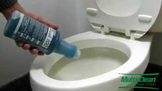 How To Clean Restrooms By MultiClean Commercial Cleaning Products [upl. by Aetnahc341]