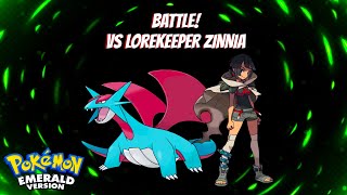 Pokemon Emerald  Battle Vs Lorekeeper Zinnia Theme Remix [upl. by Burnie]