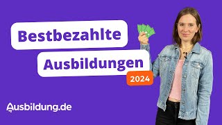 Bestbezahlte Ausbildungen 2024 – Top 10 💶💰 [upl. by Ahsed]