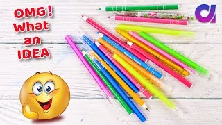 Best Use Of Waste Pen Idea  DIY Projects  HOME DECOR  Artkala [upl. by Alram944]