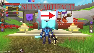 Farming for the BEST Early Game Artifact ROBLOX GIANT SIMULATOR [upl. by Lavoie]