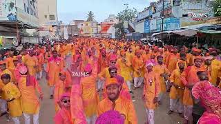 Solapur Panives Talim Ganpati Visarjan Lezim 2024 [upl. by Ziana]