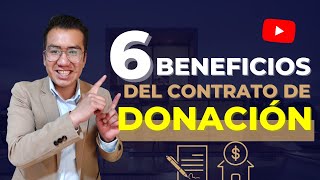 ✍✍ Contrato de DONACIÓN  Beneficios de HEREDAR en VIDA [upl. by Harad]