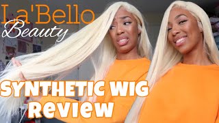 LABELLO BEAUTY SYNTHETIC WIG REVIEW  YAY OR NAY 👀🤧 [upl. by Cecelia]