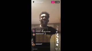 Desiigner premieres Outlet on Instagram Live [upl. by Eanwahs254]