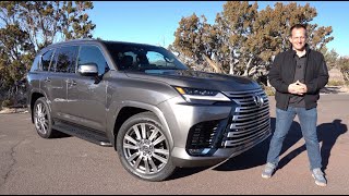 Is the ALL NEW 2022 Lexus LX 600 Ultra Lux the KING of luxury SUVs [upl. by Averir]