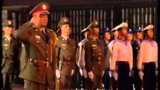 Hong Kong 1997 Official Handover PLA Arrives Pt 3 cHINESE ARMY [upl. by Iolanthe]