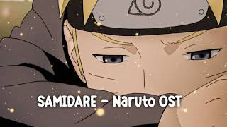 SAMIDARE  Naruto OST  Music Box [upl. by Vevine997]