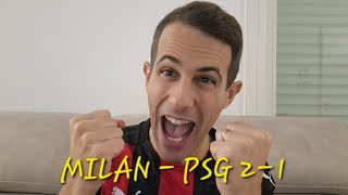 MILAN  PSG 21 È SUCCESSO LIMPOSSIBILE [upl. by Ally]