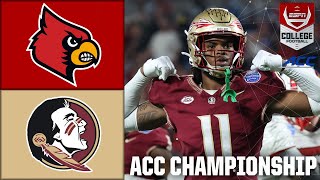 ACC Championship Louisville Cardinals vs Florida State Seminoles  Full Game Highlights [upl. by Shreve]